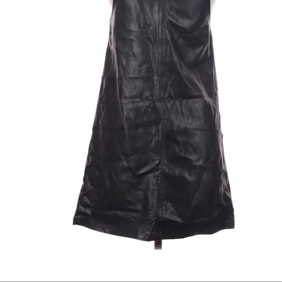 SeenFaan Faux Leather Dress - Picture 5 of 5